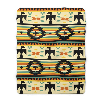 Spirit of the Tribe Sherpa Blanket