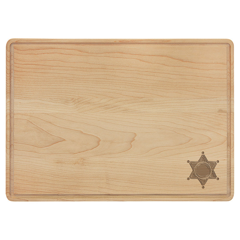 Maple Western Star Cutting Board