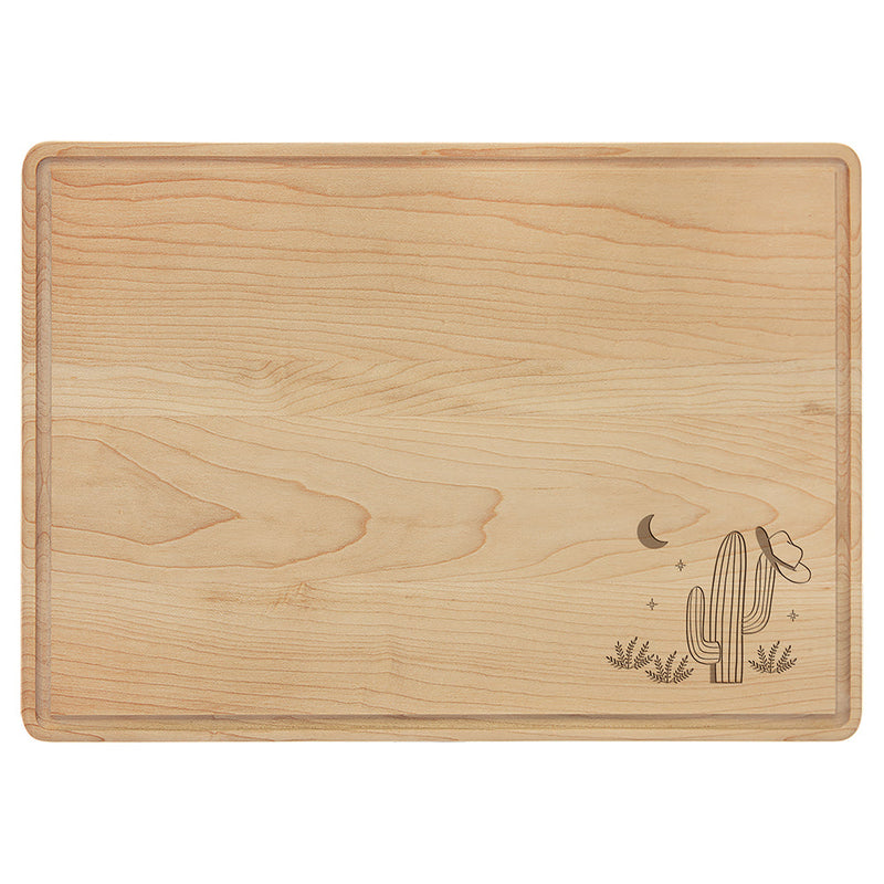 Maple Cactus Cutting Board