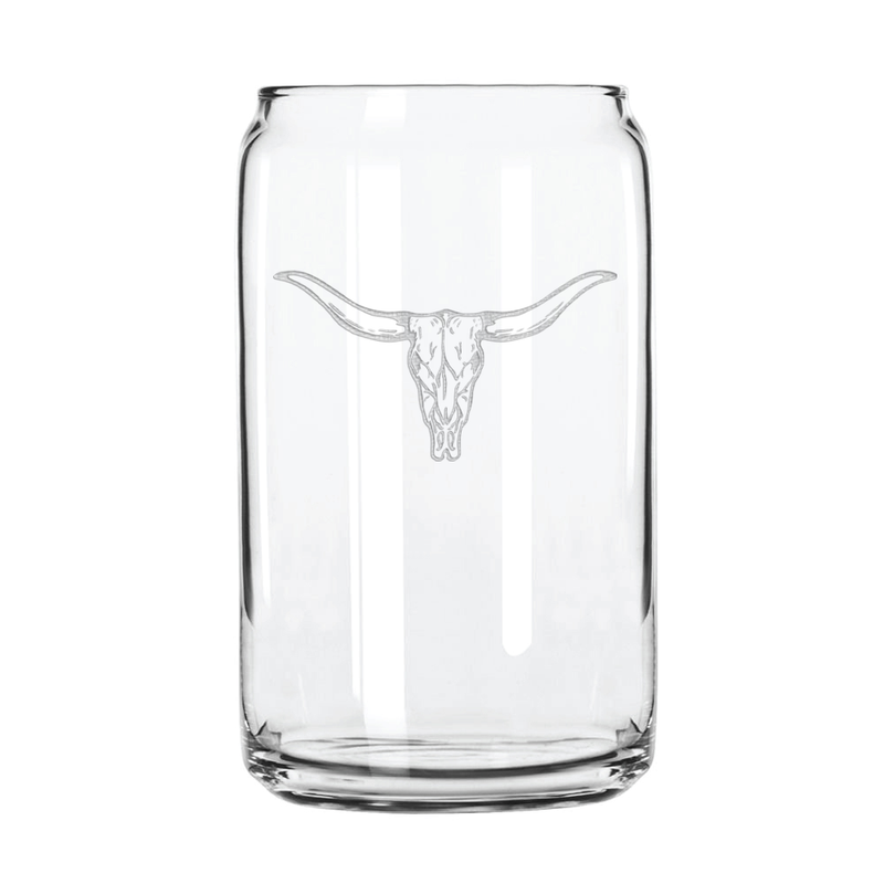 Longhorn 16 oz. Can Glass Sets