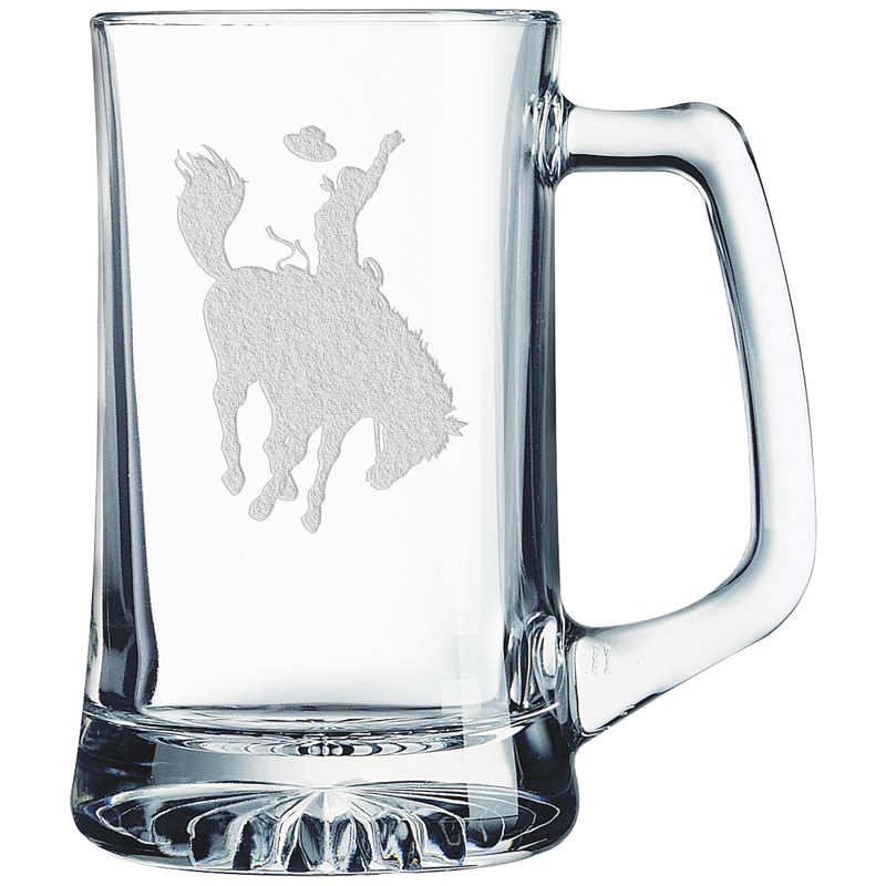 Bucking Bronco 25 oz. Mug