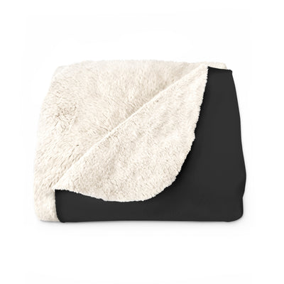 Black Colt Sherpa Blanket