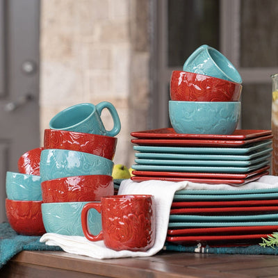 Augusta 16PC Dinnerware Set