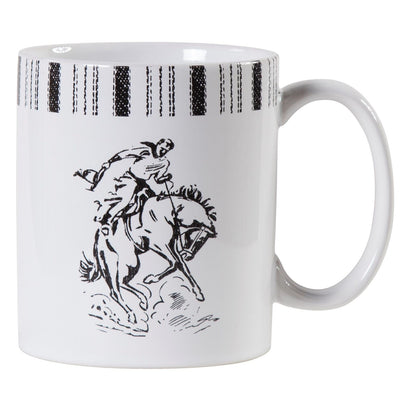 Ranch Sketches & Bronco Mug Set