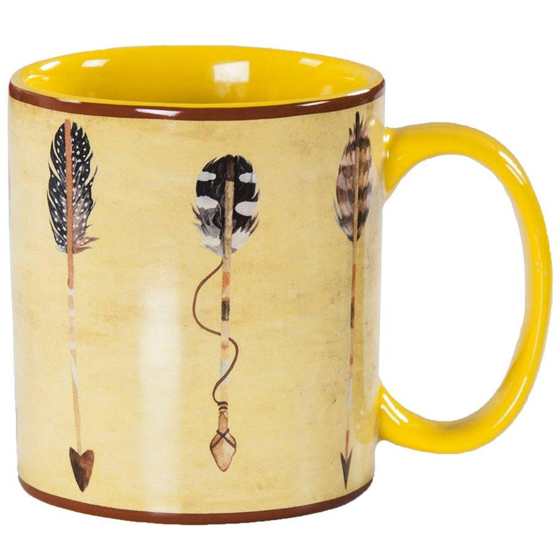 Brushed Arrow Mug Set