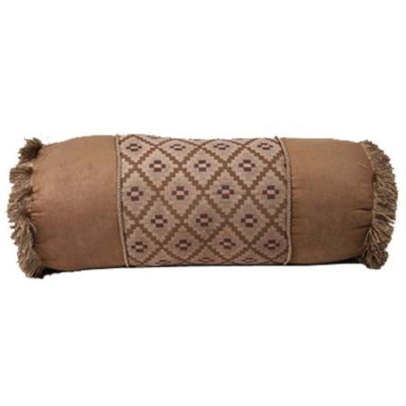 Geo Diamond Neckroll Pillow