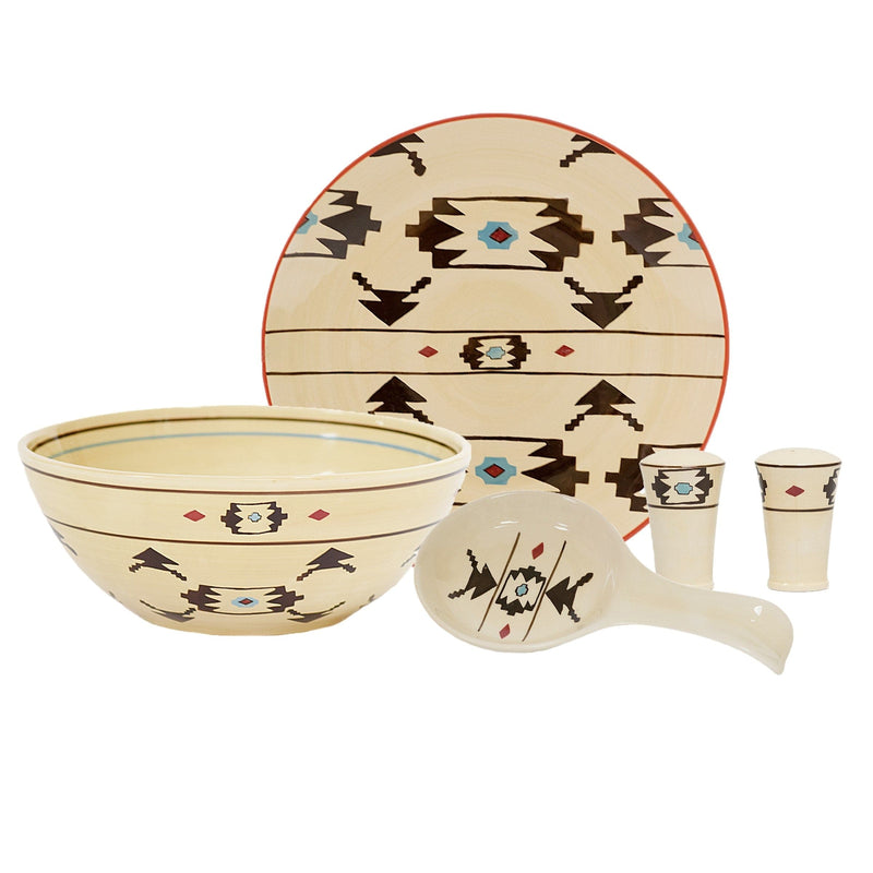 Tularosa Southwest Cream 5 Piece Completer Set