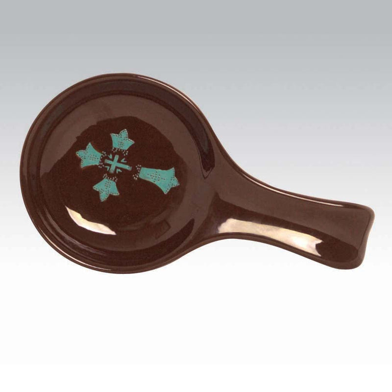 Turquoise Cross Spoon Rest