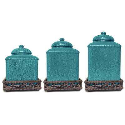 Augusta Canister & Base Set