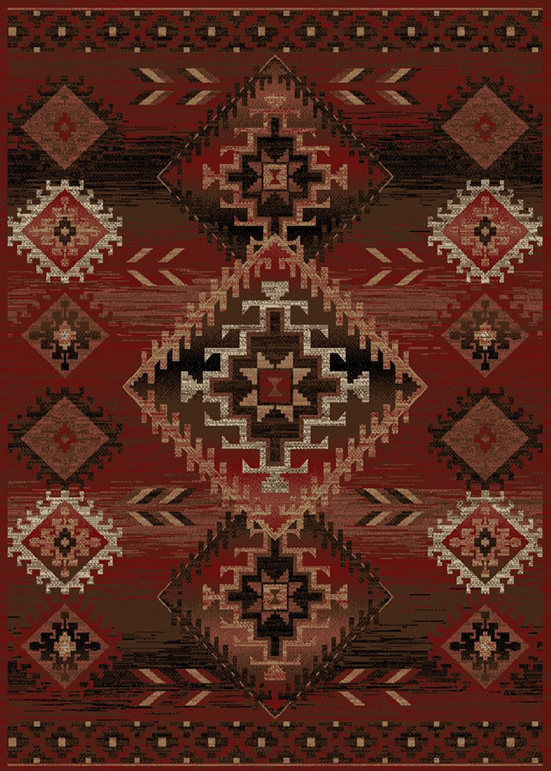 Superstition Red Area Rug