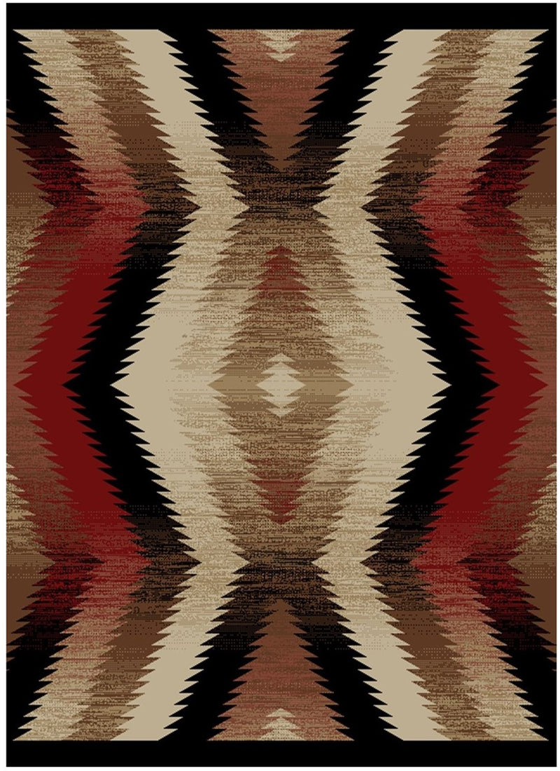 Red Desert Skies Area Rug