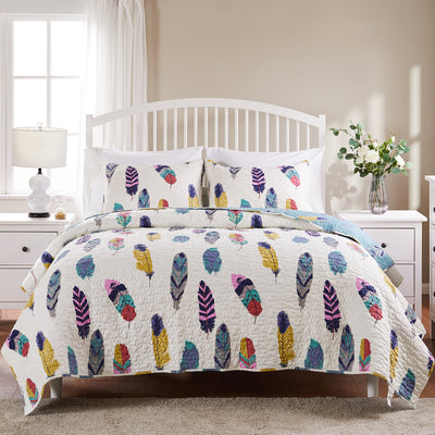 Teal Dreams Quilt Set