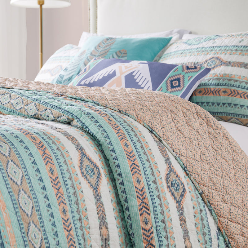 Turquoise Desert Quilt Set