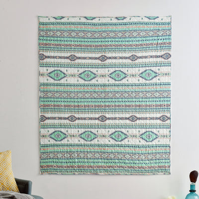 Turquoise Desert Throw