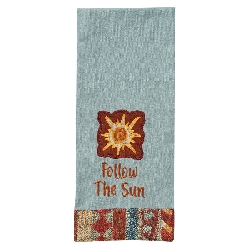 Follow The Sun Dishtowel