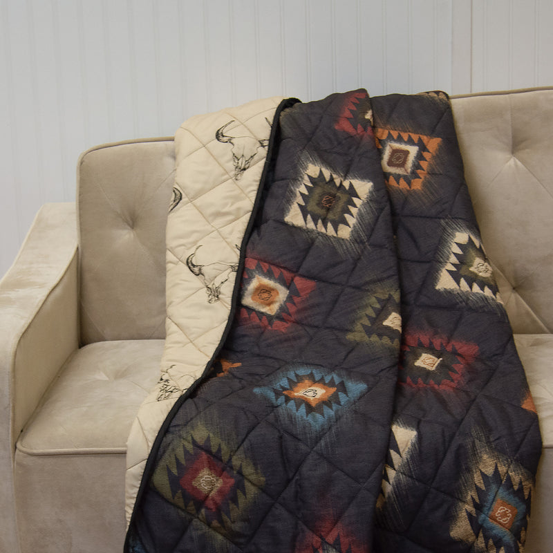 Black Canyon Reversible Throw