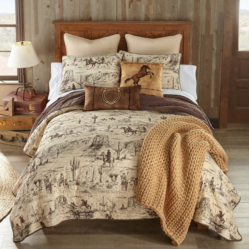 Cowboy Canyon Quilt Set