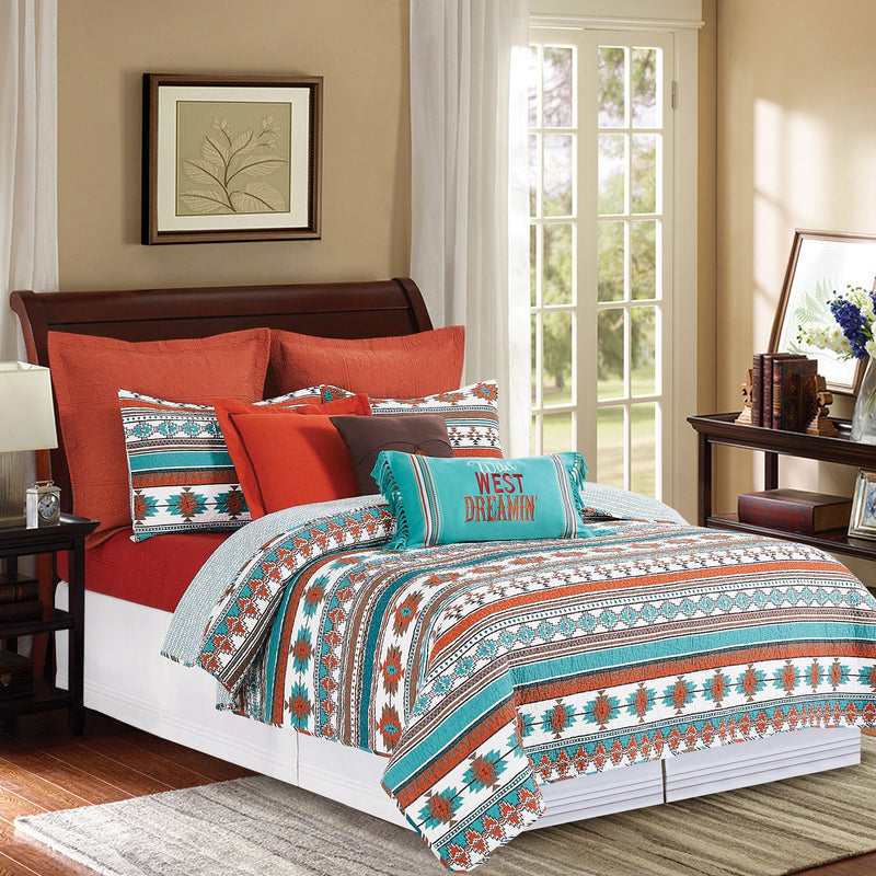 Turquoise Valley Quilt Set