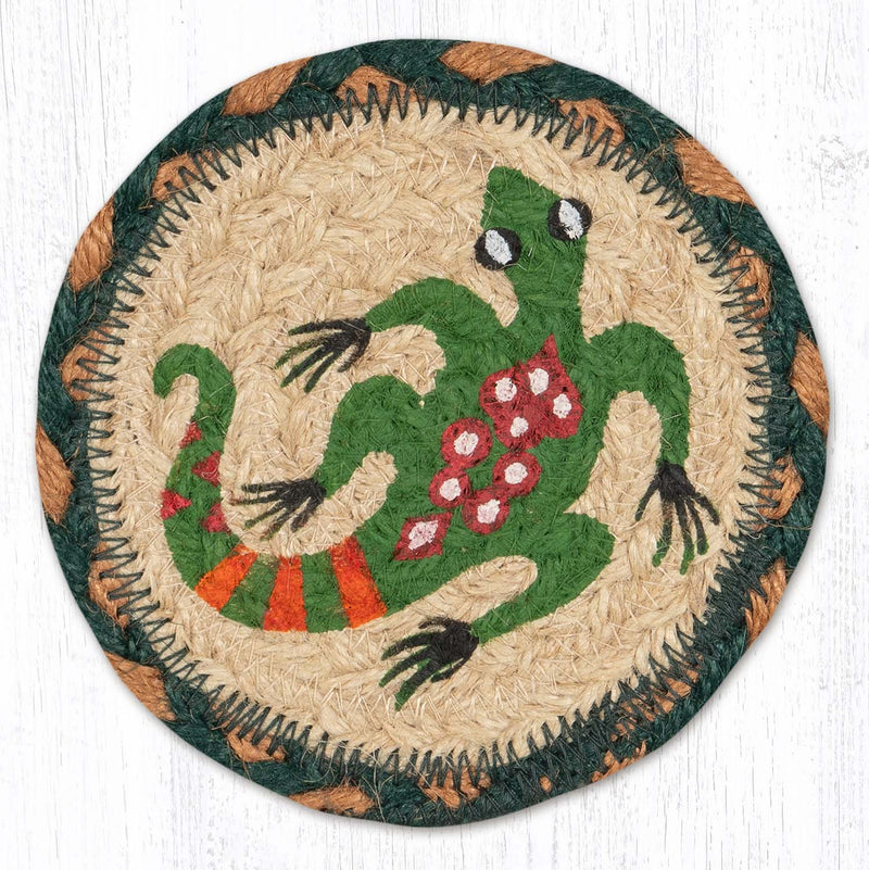 Southwest Gecko Printed Coaster