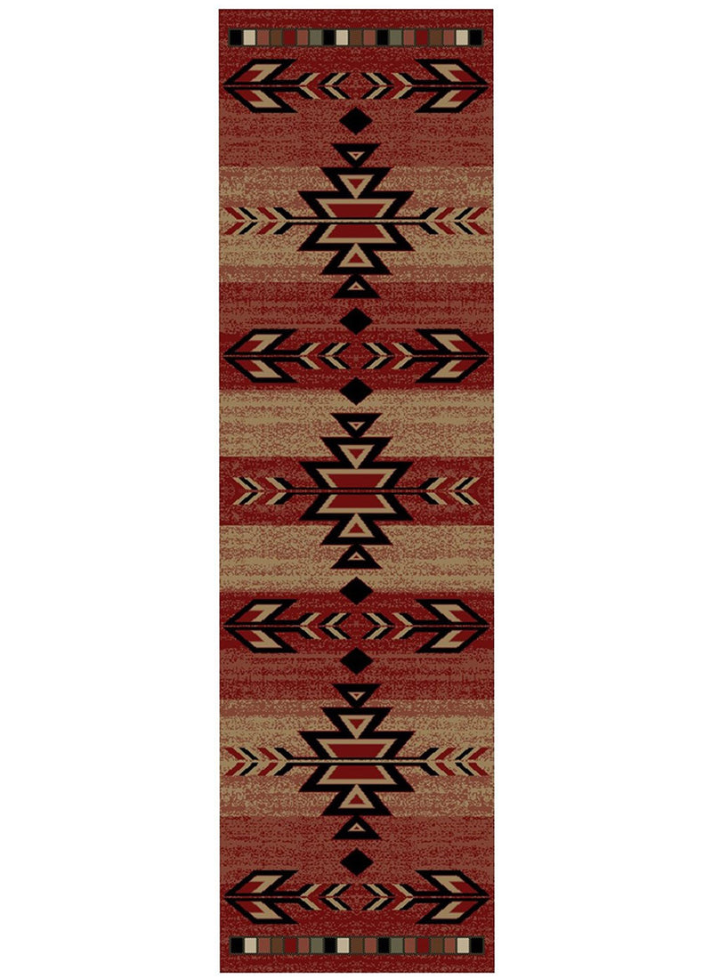 Pecos Red Area Rug