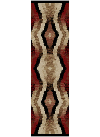 Red Desert Skies Area Rug