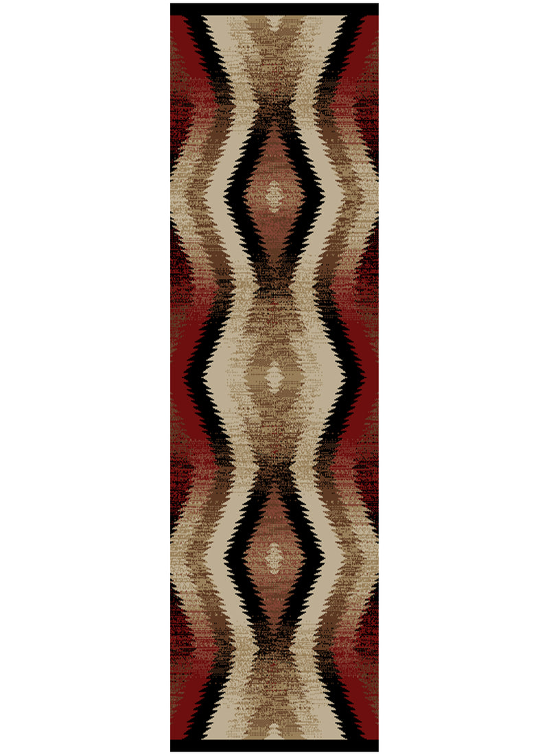 Red Desert Skies Area Rug