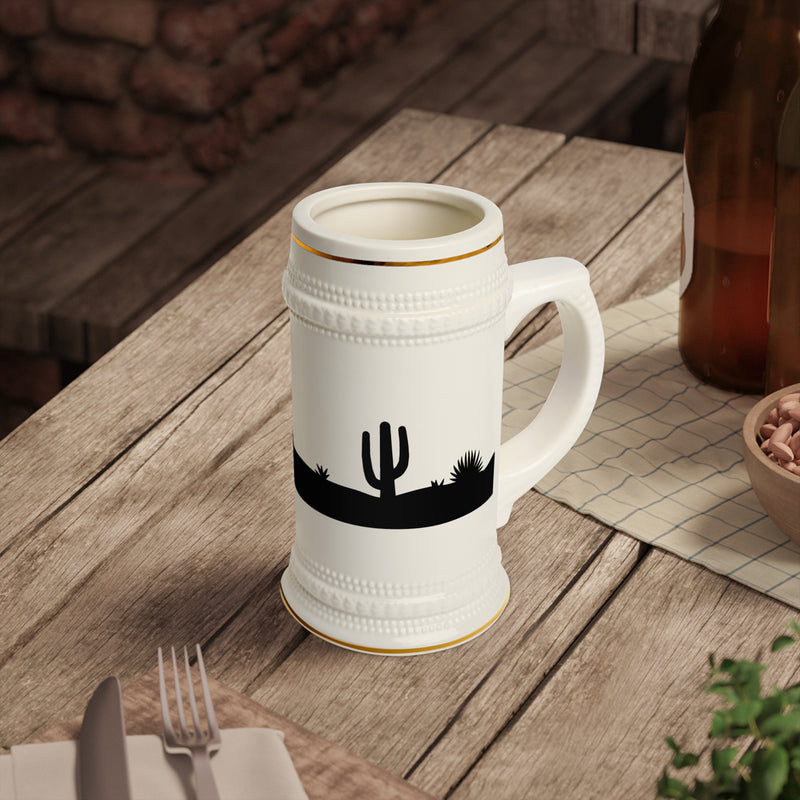 Wild West Oasis Beer Stein Mug