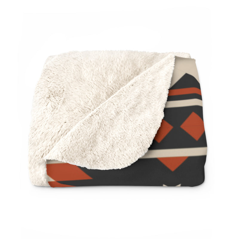 Southwestern Tribal Sherpa Blanket