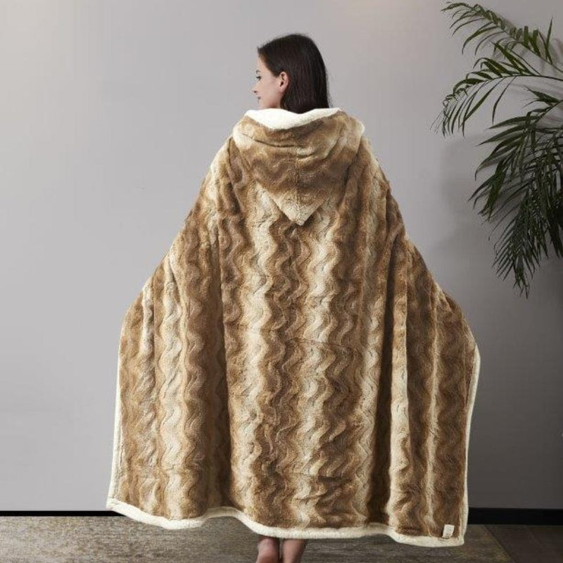 Desert Sand Wearable Throw