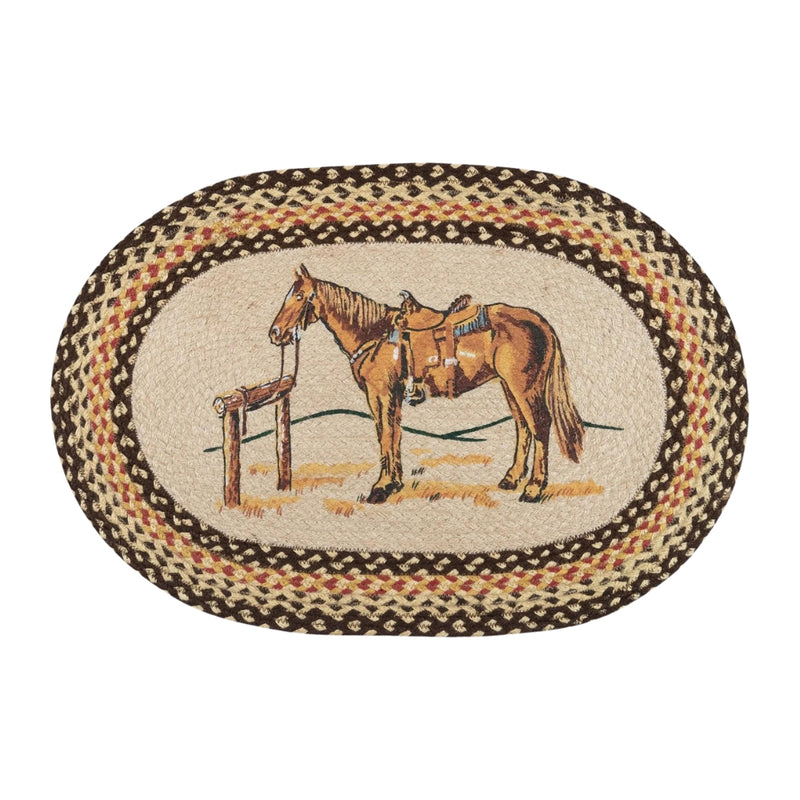 Ready To Ride Oval Patch Rug