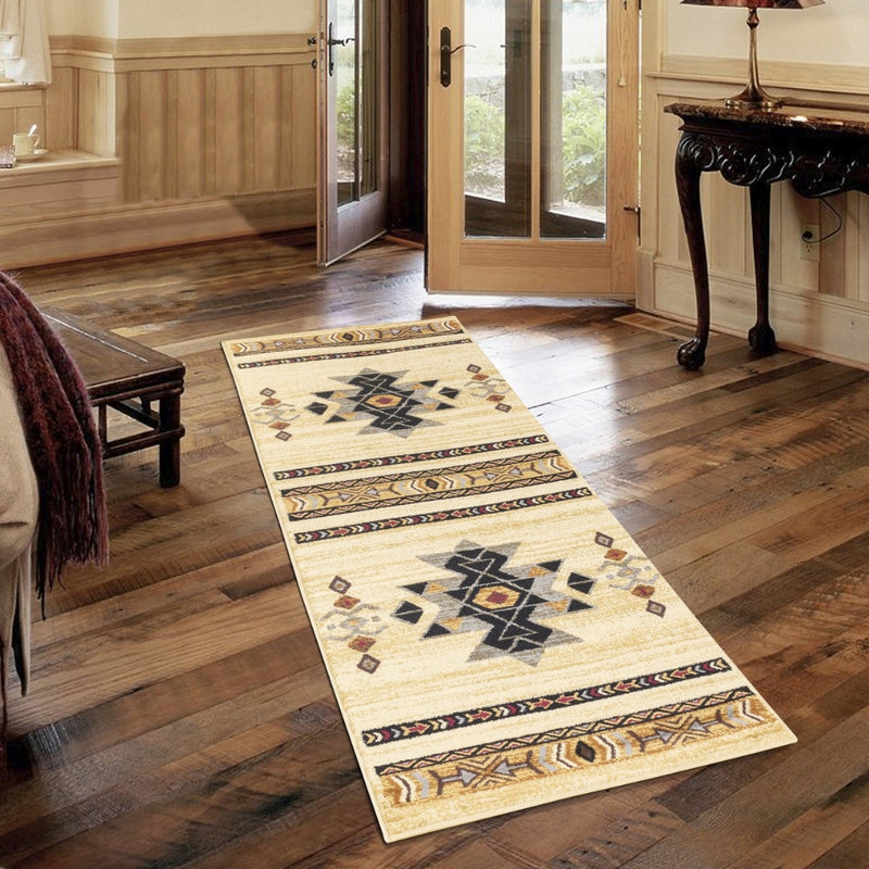 Tempe Cream Geo Area Rug