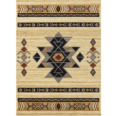 Tempe Cream Geo Area Rug