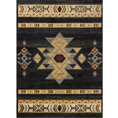 Tempe Dark Geo Area Rug