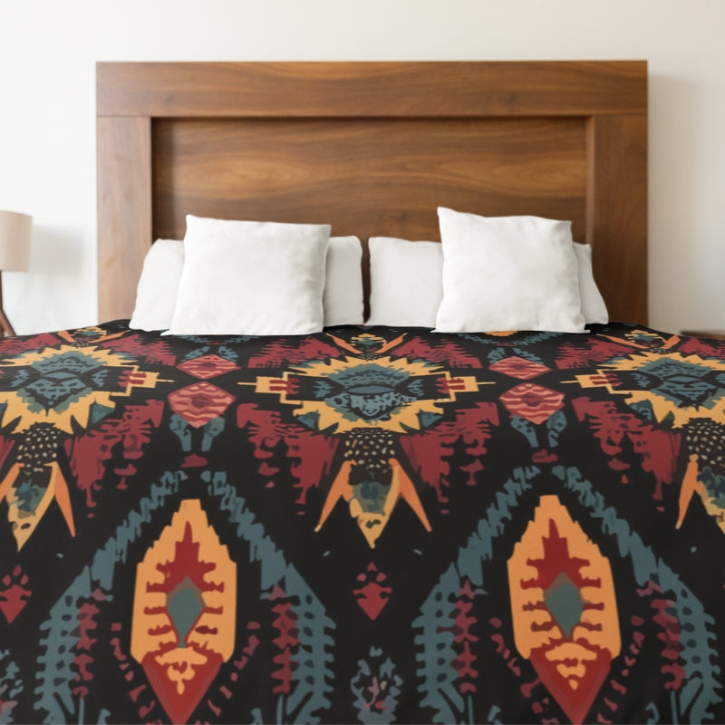 Tribal Harmony Microfiber Duvet Cover