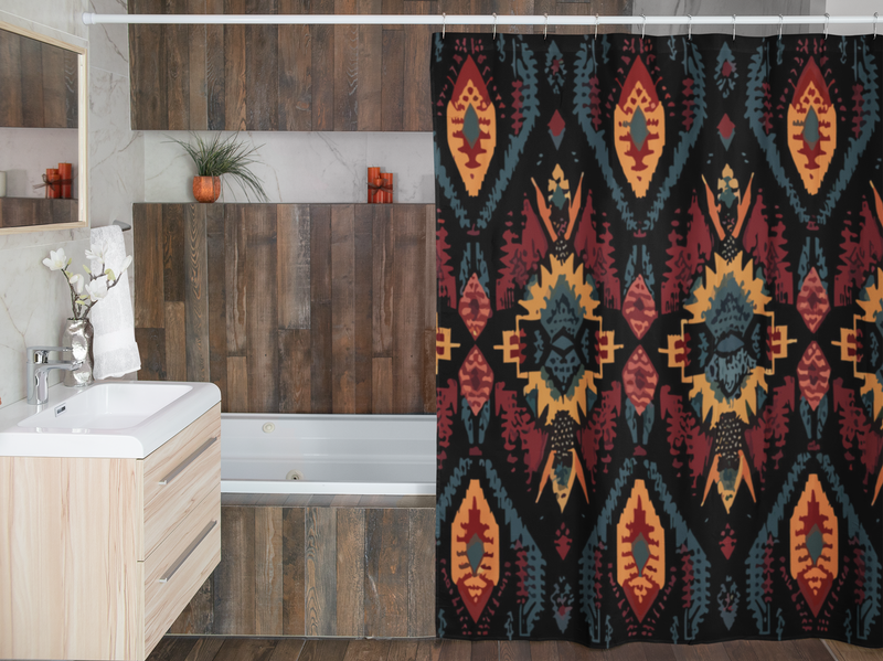 Tribal Harmony Shower Curtain