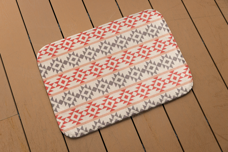 Aztec Bath Mat