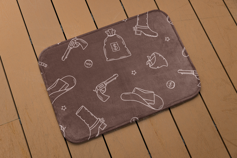 Cowboy Dreams Bath Mat