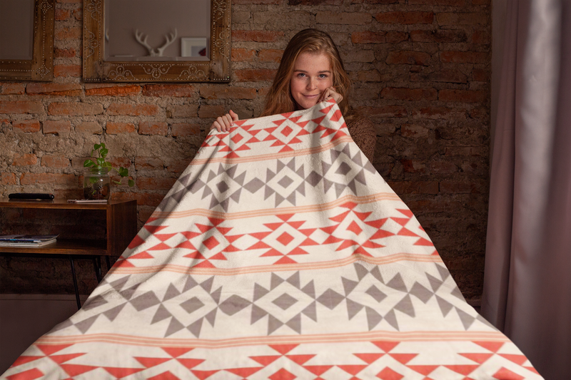 Aztec Sherpa Blanket