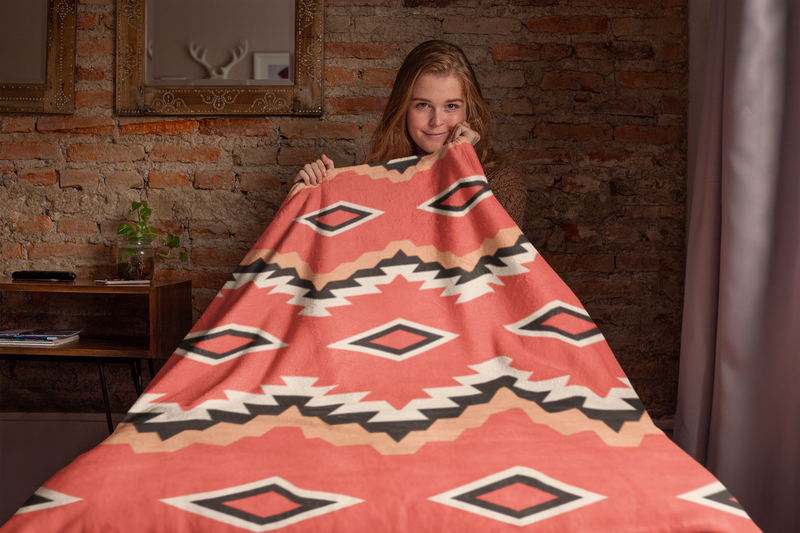 Cultural Splendor Sherpa Blanket