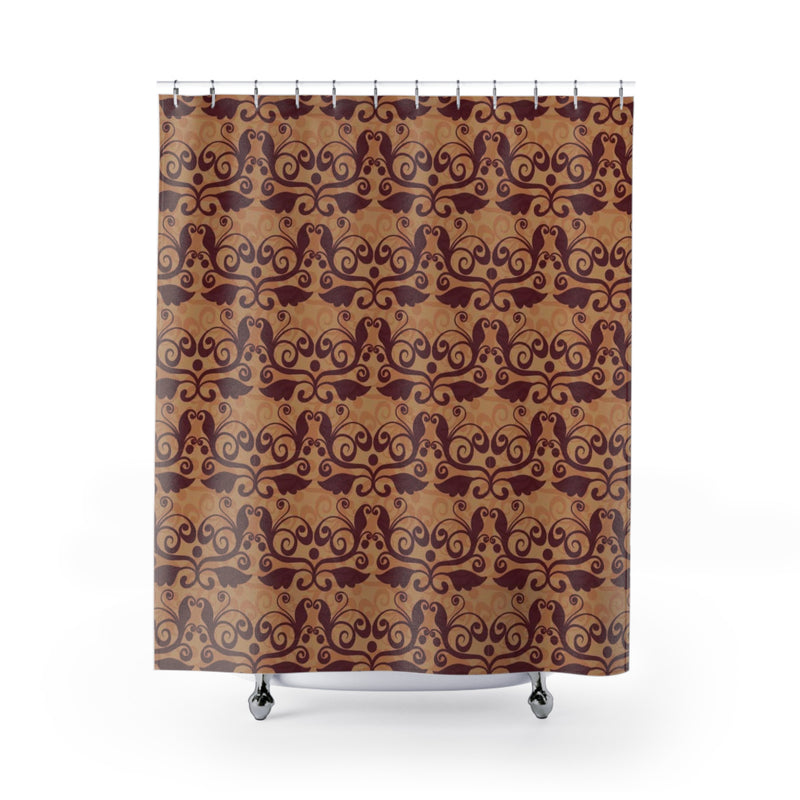 Vintage Western Rust Shower Curtain