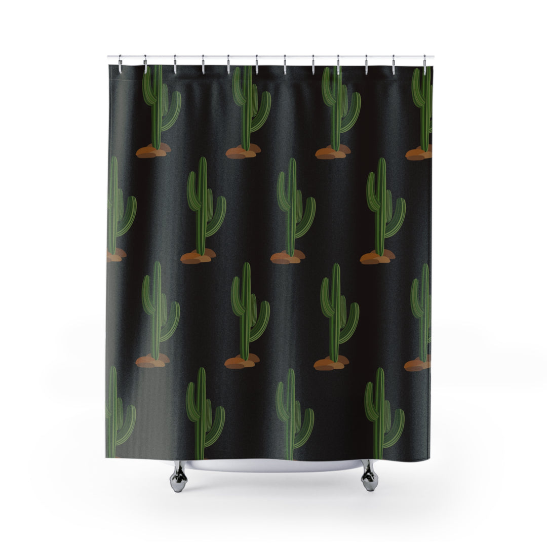 Cactus Shower Curtain – Pecos Place