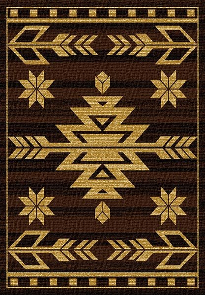 Kaibab Brown Southwestern Area Rug (7694548336872)