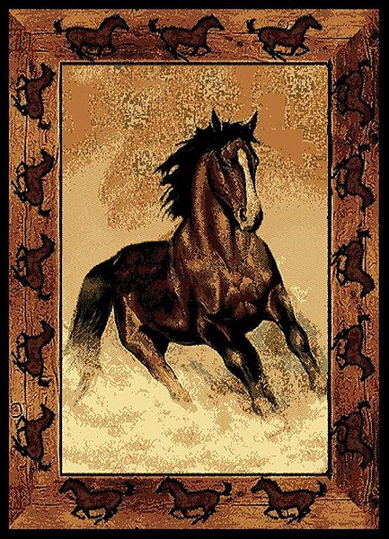 Legends Stallion Border Rug (7689322496232)