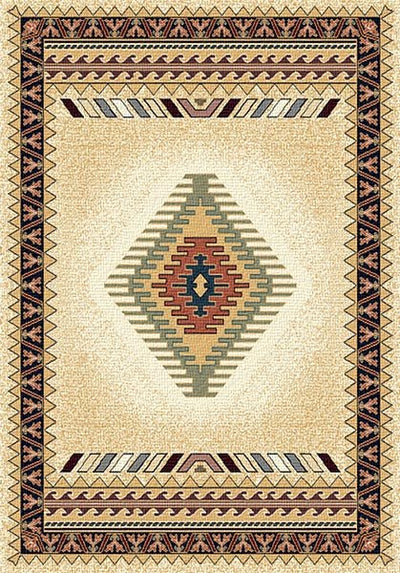 Saguaro Cream Area Rug (7694650441960)