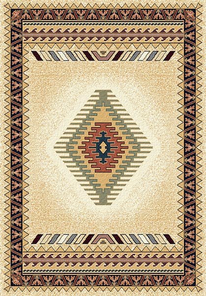 Saguaro Cream Area Rug (7694650441960)