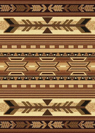 Southwestern Broken Arrow Area Rug (7689362997480)