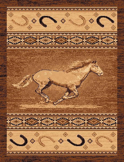 Thoroughbred Western Area Rug (7694691598568)