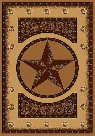 Tooled Star Rug (7694693302504)