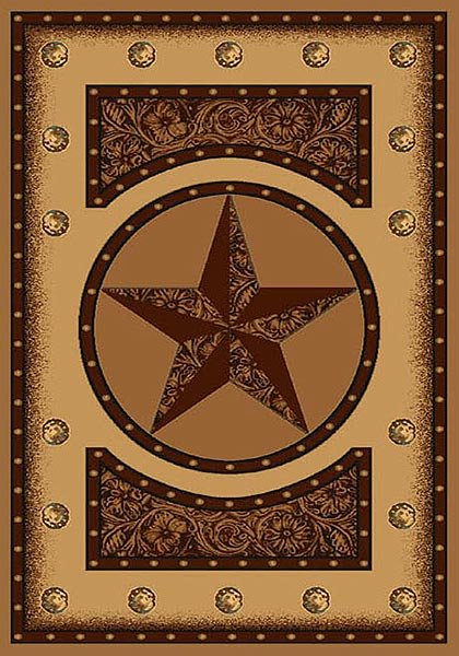 Tooled Star Rug (7694693302504)