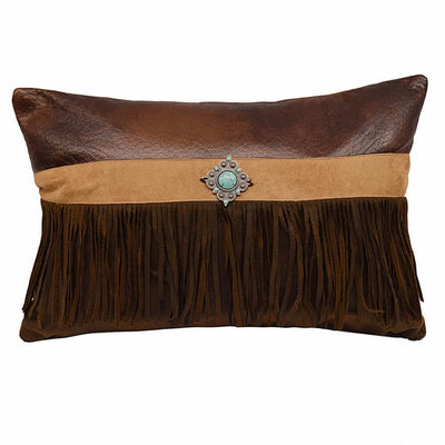 Turquoise Concho Rectangular Pillow (7689371975912)